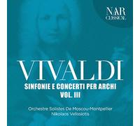 Solistes De Moscou-Montpellier - Vivaldi Sinfonie E Concerti per Archi 3 [Import]