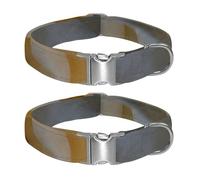 Solitary Atoll Collier de chien réglable en nylon pour la sécurité de nuit, chiens de taille moyenne et grande