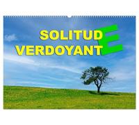 Solitude verdoyante (Calendrier mural 2026 DIN A2 vertical), CALVENDO calendrier mensuel: Arbres seuls dans la campagne en toutes saisons