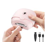 SOLITUZURODE Coupe-ongles électrique automatique à 2 vitesses, Coupe-ongles manucure sécurisé pour adultes, enfants et personnes âgées