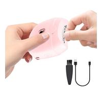 SOLITUZURODE Coupe-ongles électrique automatique avec lumière LED et collecteur de débris - Coupe-ongles électrique rechargeable pour adultes/bébé/enfant/homme/femme/enfant