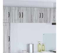 Solivagant Armoires murales de Cuisine 2 pcs Gris Sonoma 60 x 31 x 40 cm,(24.25 KG)