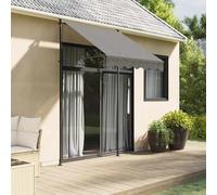 Solivagant Auvent rétractable Anthracite 150x150 m Tissu et Acier,(6.05 KG)