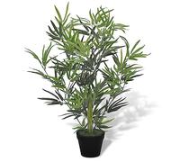 Solivagant Bambou Artificiel avec Pot 80 cm,(3 KG)