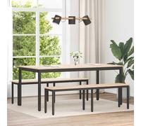 Solivagant Banc Naturel 160 x 35 x 45 cm Bois de pin Massif,(11 KG)