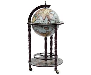 Solivagant Bar sous Forme de Globe Bois d'eucalyptus Bleu,(7.67 KG)