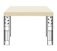 Solivagant Belvédère à Montage Mural 3x3x2,5 m Crème,(28.6 KG)