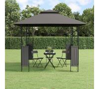 Solivagant Belvédère avec Toit Anthracite 300x300x270 cm Acier,(23.5 KG)