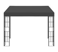 Solivagant Belvédère Mural 3x3 m Anthracite Tissu,(28.7 KG)