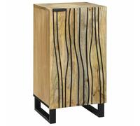 Solivagant Buffet Marron 40 x 33 x 75 cm Bois de manguier Massif,(14.15 KG)