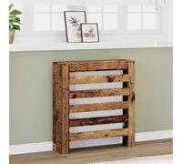 Solivagant Cache-radiateur Vieux Bois 78x20x82 cm Bois d'ingénierie,(10.4 KG)