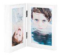 Solivagant Cadre Photo dépliable en Deux Blanc 2X(21x29,7 cm),(1.01 KG)