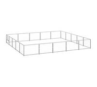 Solivagant Chenil Argenté 25 m² Acier,(43.7 KG)