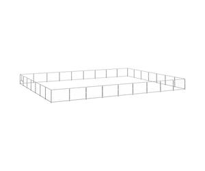 Solivagant Chenil Argenté 63 m² Acier,(69.5 KG)