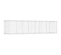 Solivagant Chenil d'extérieur pour Chiens 760x192x185 cm,(74.64 KG)
