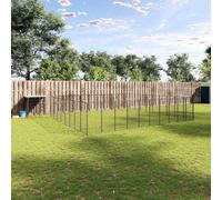 Solivagant Chenil Noir 31,46 m² Acier,(73.05 KG)