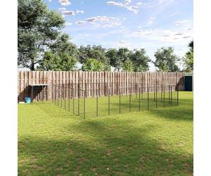 Solivagant Chenil Noir 31,46 m² Acier,(73.05 KG)