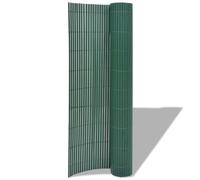 Solivagant Clôture de Jardin Double Face PVC 90 x 500 cm Vert,(6.06 KG)