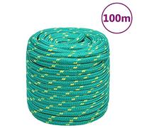 Solivagant Corde de Bateau Vert 18 mm 100 m Polypropylène,(13.94 KG)