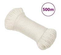 Solivagant Corde de Travail Blanc 8 mm 500 m polypropylène,(12.58 KG)
