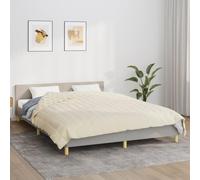 Solivagant Couverture lestée Crème Clair 220x230 cm 11 kg Tissu,(11.4 KG)