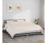 Solivagant Couverture lestée Crème Clair 220x260 cm 11 kg Tissu,(11.75 KG)