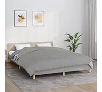 Solivagant Couverture lestée Gris 200x220 cm 9 kg Tissu,(9.55 KG)