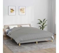 Solivagant Couverture lestée Gris 200x225 cm 9 kg Tissu,(9.55 KG)