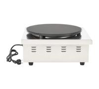 Solivagant Crêpière électrique avec bac de récupération 40 cm 3000 W,(20.35 KG)