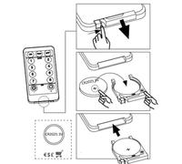 Solivagant Étoile rayonnante de Noël 140 LED Blanc Froid 17 cm,(0.16 KG)