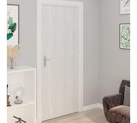 Solivagant Films autoadhésifs pour Portes 2 pcs Bois Blanc 210x90 cm PVC,(0.96 KG)