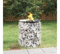 Solivagant Foyer en Gabion Ø 50 cm Fer galvanisé,(4.4 KG)