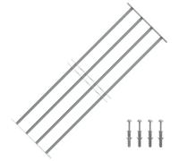 Solivagant Grille réglable de sécurité de fenêtres et 4 Barres 1000-1500mm,(9.6 KG)