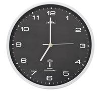 Solivagant Horloge Murale radioguidée avec Mouvement à Quartz 31 cm Noir,(0.7 KG)