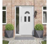 Solivagant Jardinière 2 pcs Anthracite 50 x 50 x 50 cm Acier,(14.65 KG)