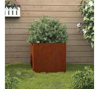Solivagant Jardinière 32x30x29 cm Acier corten,(1.98 KG)