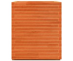 Solivagant Jardinière Cire Marron 90x60x72,5 cm Bois de pin Massif,(43.6 KG)