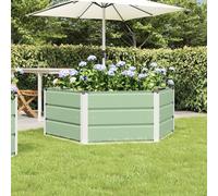 Solivagant Jardinière Vert Pastel 129 x 129 x 45 cm Acier,(6 KG)