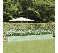 Solivagant Jardinière Vert Pastel 480 x 50 x 45 cm Acier galvanisé,(17.14 KG)