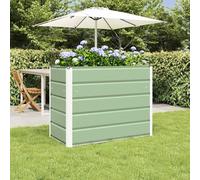 Solivagant Jardinière Vert Pastel 480 x 50 x 45 cm Acier galvanisé,(8.66 KG)