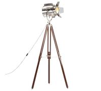 Solivagant Lampadaire à trépied Bois de manguier Massif 180 cm,(8.14 KG)