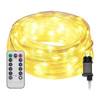 Solivagant Lumière en Corde avec 480 LED Blanc Chaud 20 m PVC,(0.95 KG)