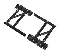 Solivagant Mécanisme de Levage de lit 2 pcs Noir 340 x 95 x 40 mm Fer,(2.21 KG)