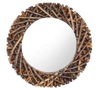 Solivagant Miroir Mural 60 cm Teck Rond,(8.25 KG)
