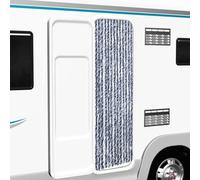 Solivagant Moustiquaire Bleu Blanc et argenté 56x185 cm Chenille,(1.8 KG)