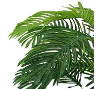 Solivagant Palmier Cycas Artificiel avec Pot 140 cm Vert,(6.8 KG)