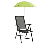 Solivagant Parasols de Chaise de Camping 2 pcs Vert 105 cm,(0.85 KG)