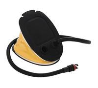 Solivagant Pompe à Pied 26x18 cm PP et PE Gris et Jaune,(1.1 KG)