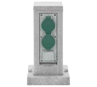 Solivagant Prise d'extérieur avec Piquet à 4 Voies Aspect de Pierre Gris,(1.54 KG)