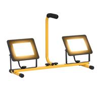 Solivagant Projecteur à LED avec poignée 2x50 W Blanc Chaud,(2.52 KG)